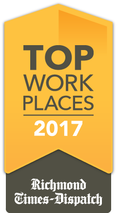 Top Work Places 2017 | Richmond Times-Dispatch | Virginia Oral Surgeons | Commonwealth Oral & Facial Surgery