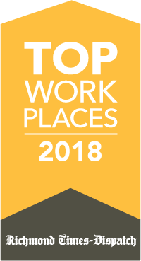 Top Work Places 2018 | Richmond Times-Dispatch | Virginia Oral Surgeons | Commonwealth Oral & Facial Surgery