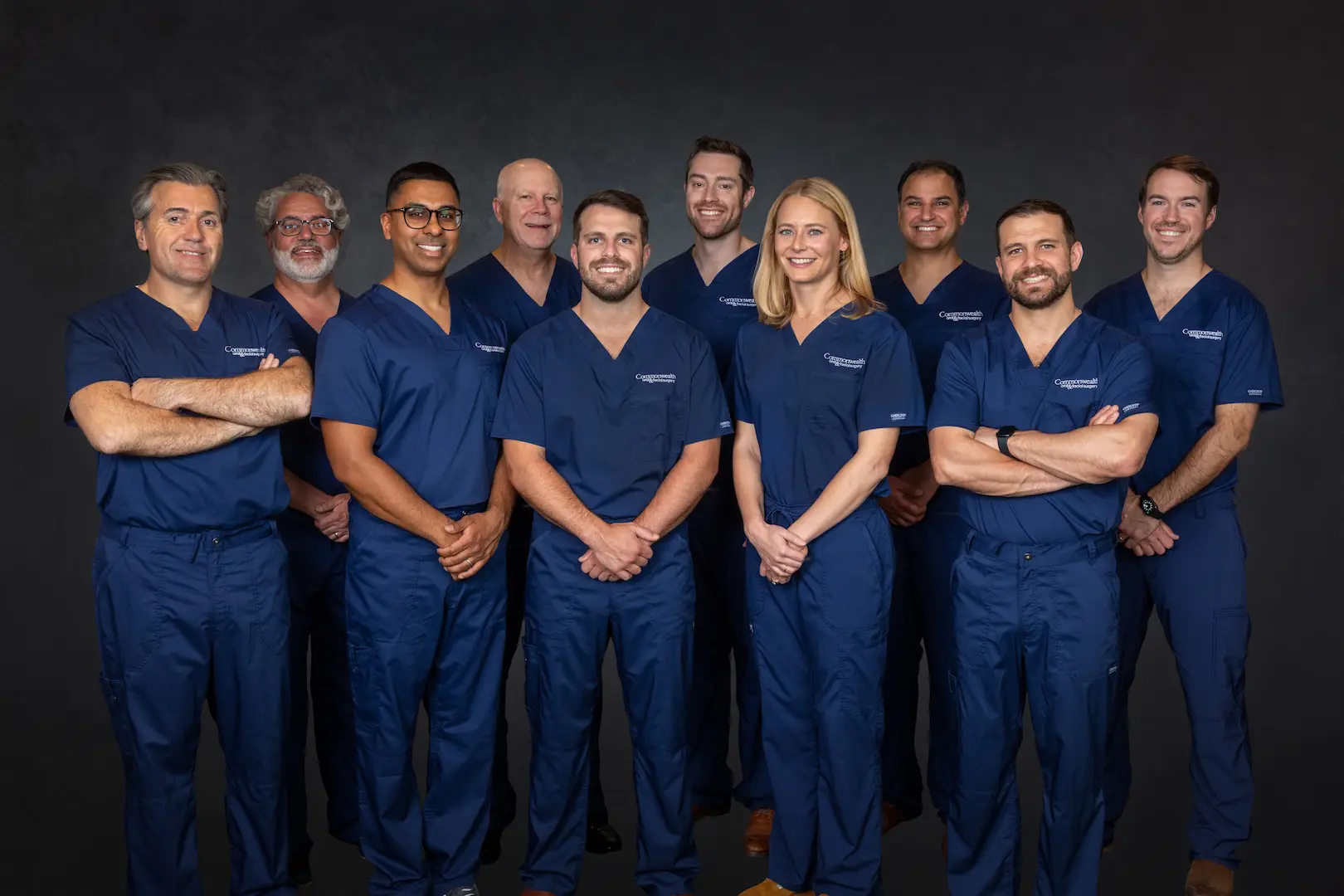 Commonwealth OFS Group Doctor Photo 2025 Commonwealth Oral & Facial Surgery dental team | Virginia Oral Surgeons